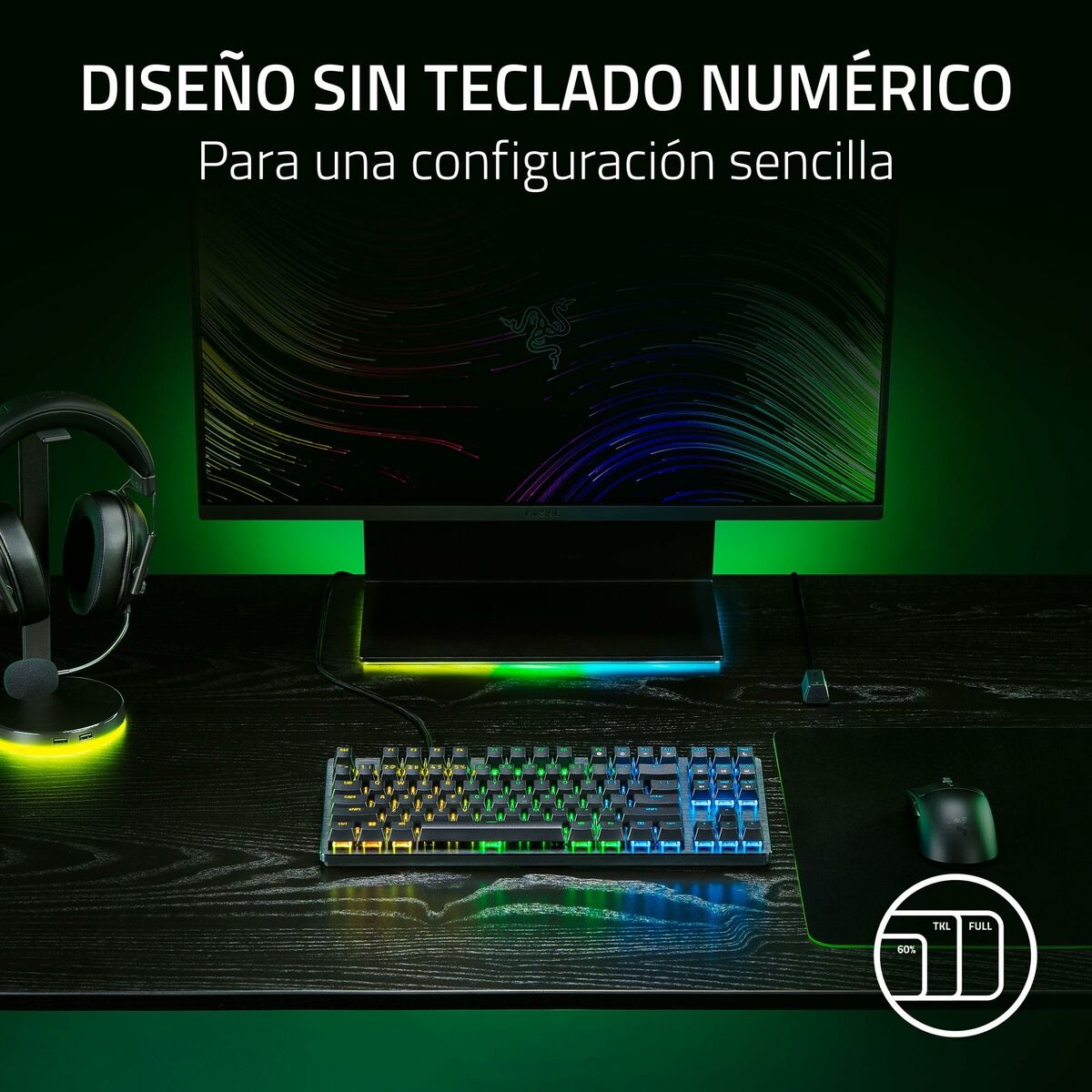 Näppäimistö Razer Huntsman V3 X Musta